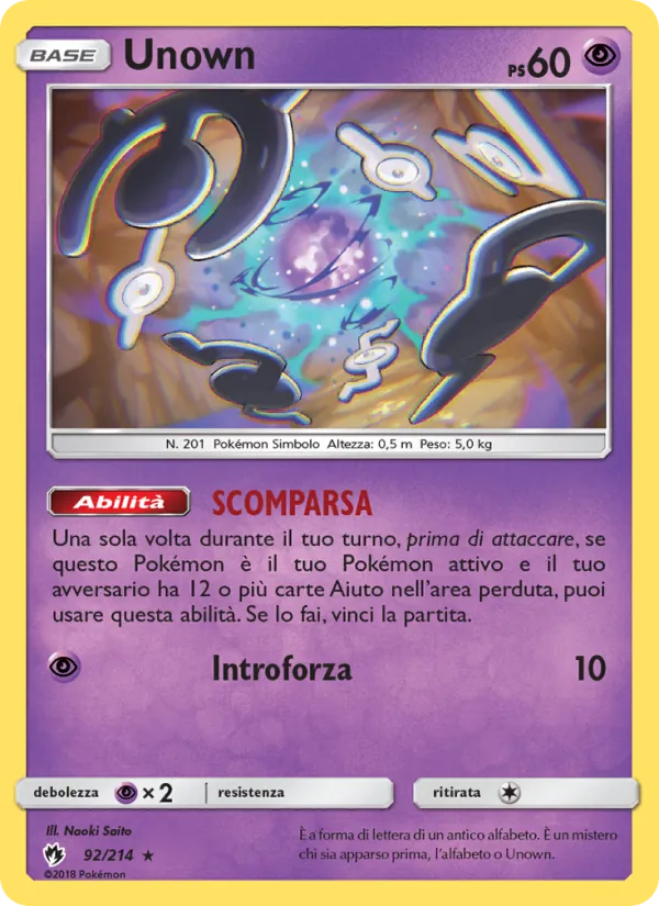 Unown – Tuoni Perduti 92