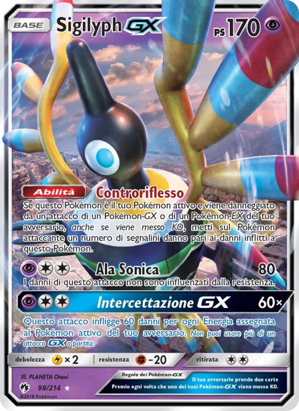 Sigilyph GX – Tuoni Perduti 98