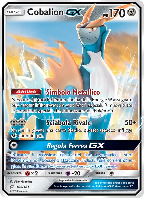 Cobalion GX – Gioco di Squadra 106