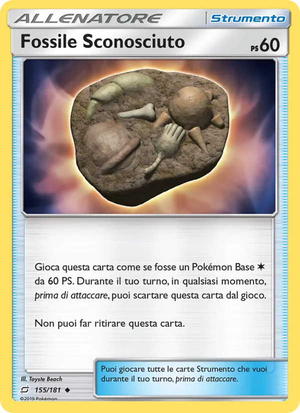 Fossile Sconosciuto – Gioco di Squadra 155
