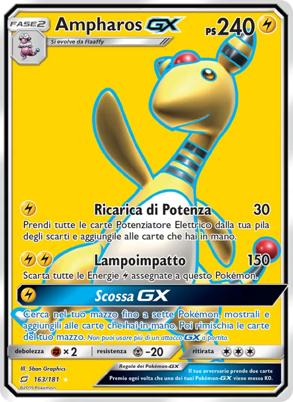 Ampharos GX – Gioco di Squadra 163