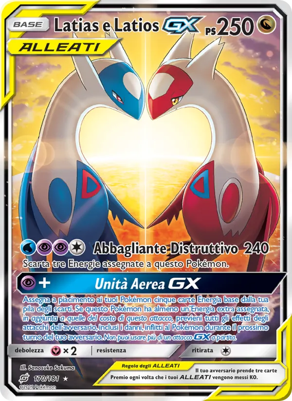 Latias e Latios GX – Gioco di Squadra 170