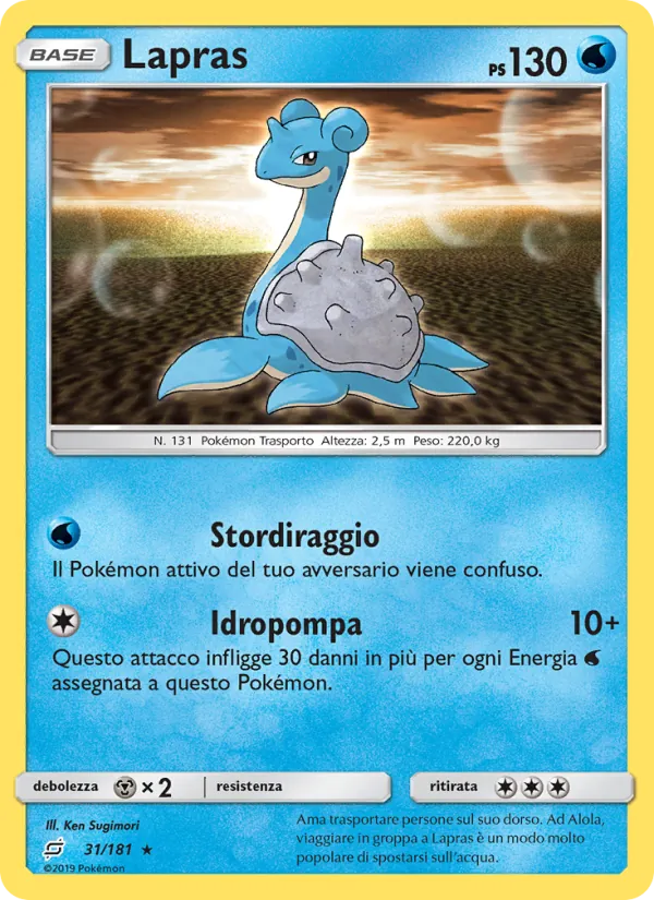 Lapras – Gioco di Squadra 31