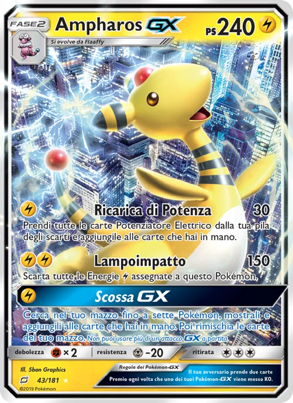 Ampharos GX – Gioco di Squadra 43