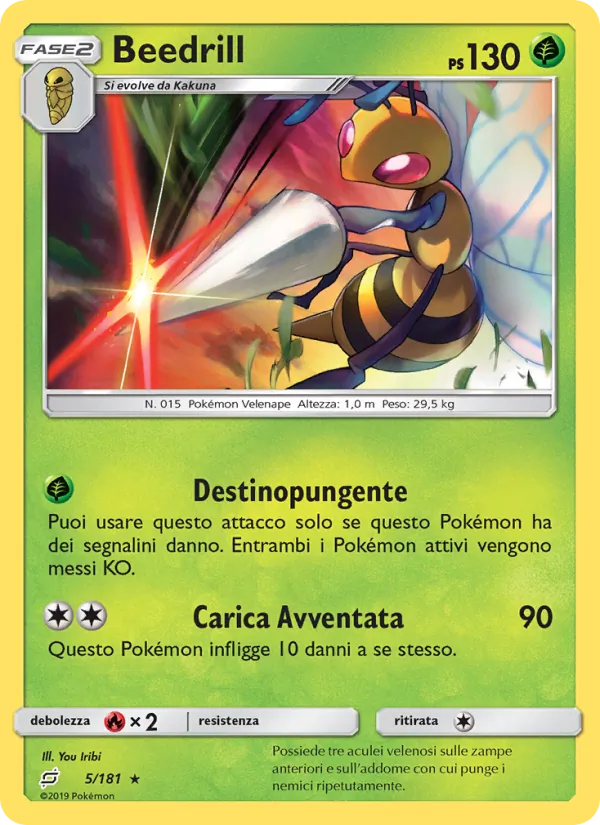 Beedrill – Gioco di Squadra 5