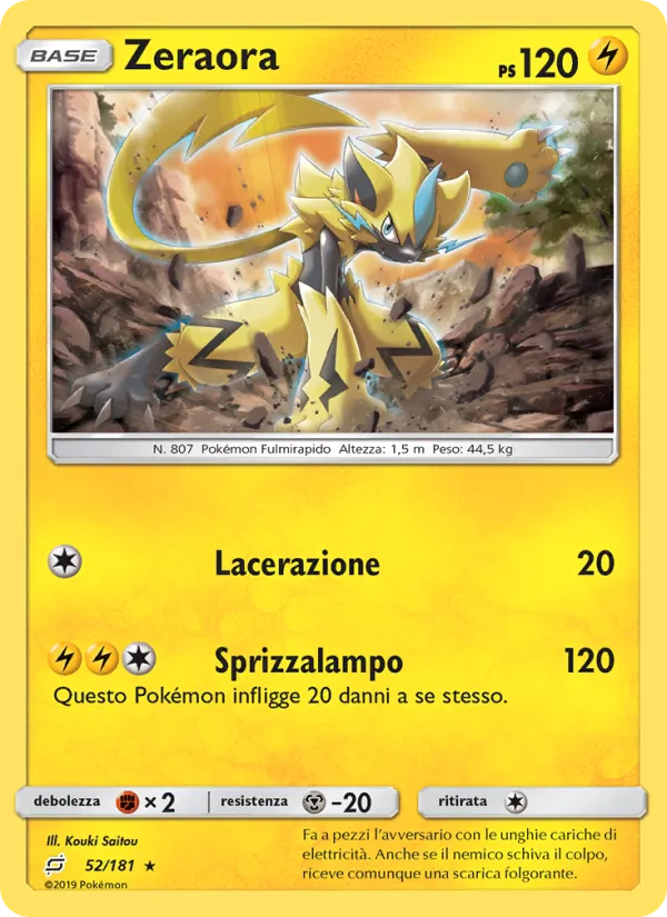 Zeraora – Gioco di Squadra 52