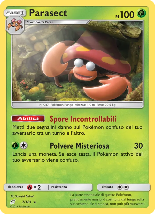 Parasect – Gioco di Squadra 7
