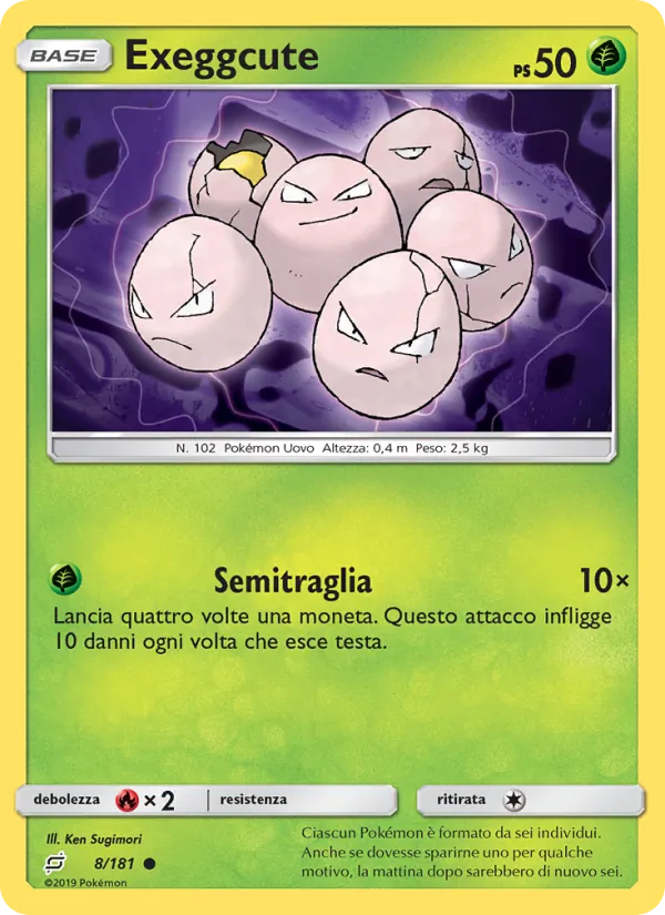 Exeggcute – Gioco di Squadra 8