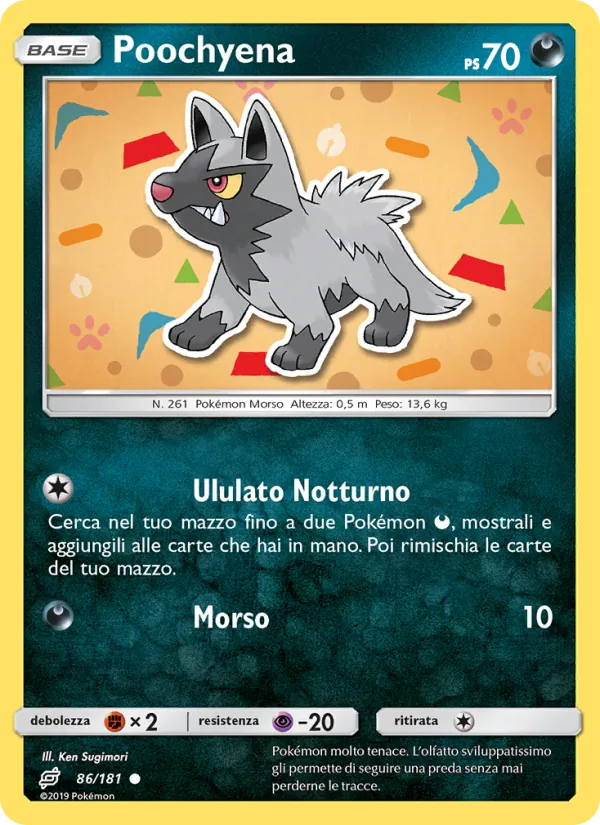 Poochyena – Gioco di Squadra 86
