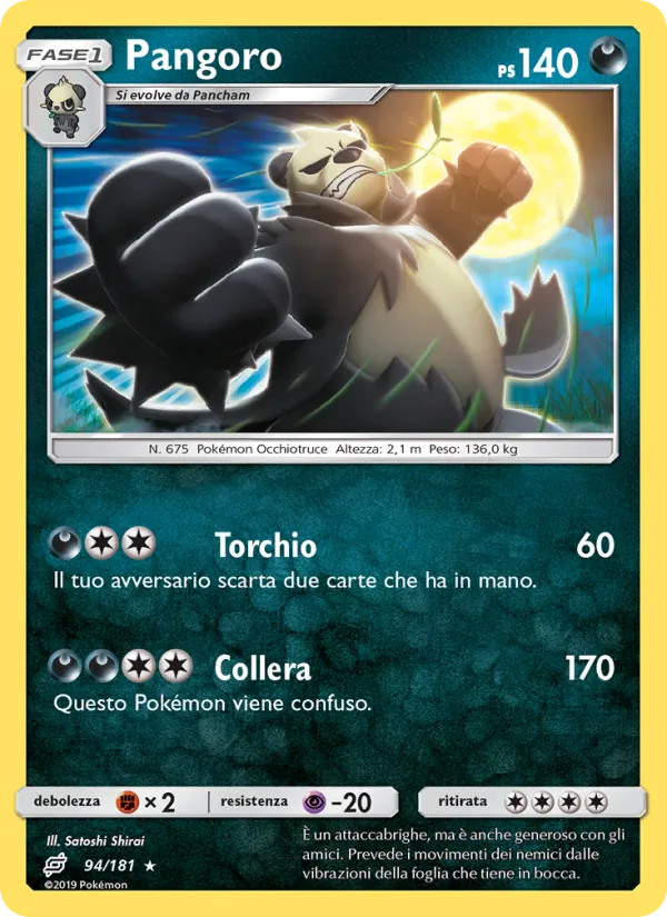 Pangoro – Gioco di Squadra 94