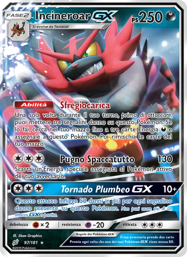 Incineroar GX – Gioco di Squadra 97