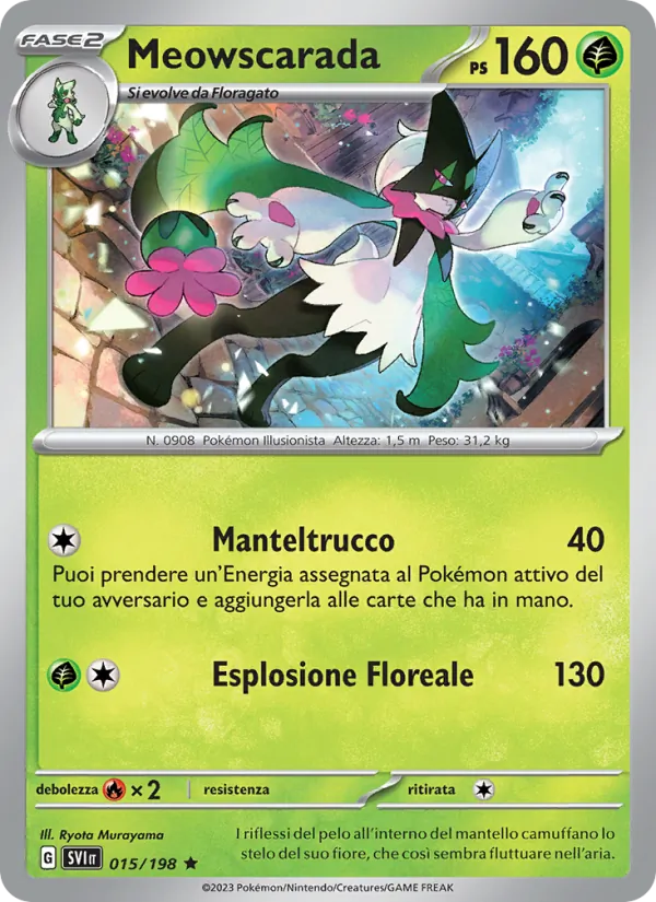 Meowscarada – Scarlatto e Violetto 15