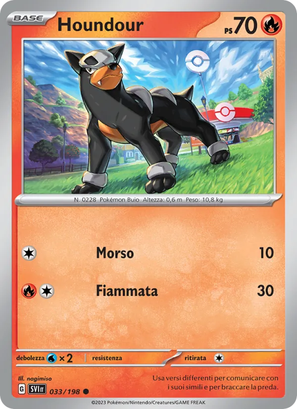 Houndour – Scarlatto e Violetto 33
