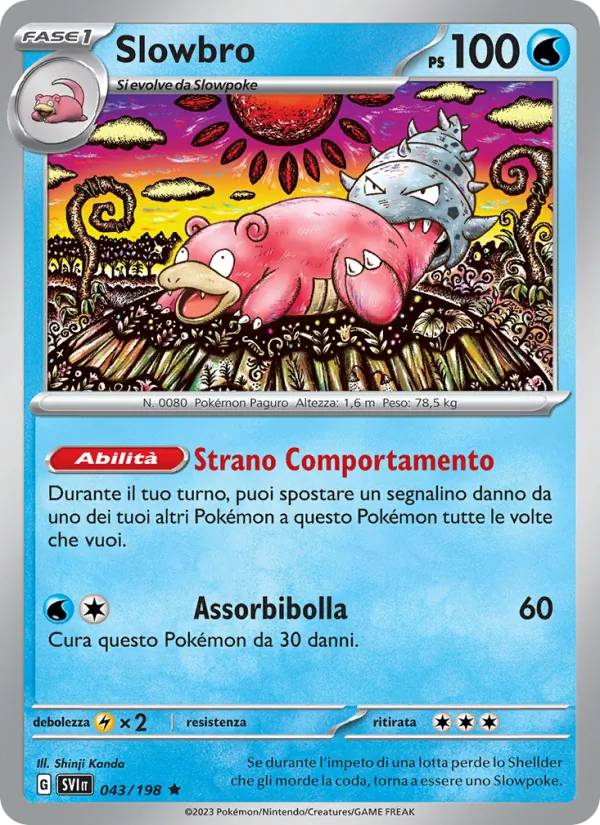 Slowbro – Scarlatto e Violetto 43