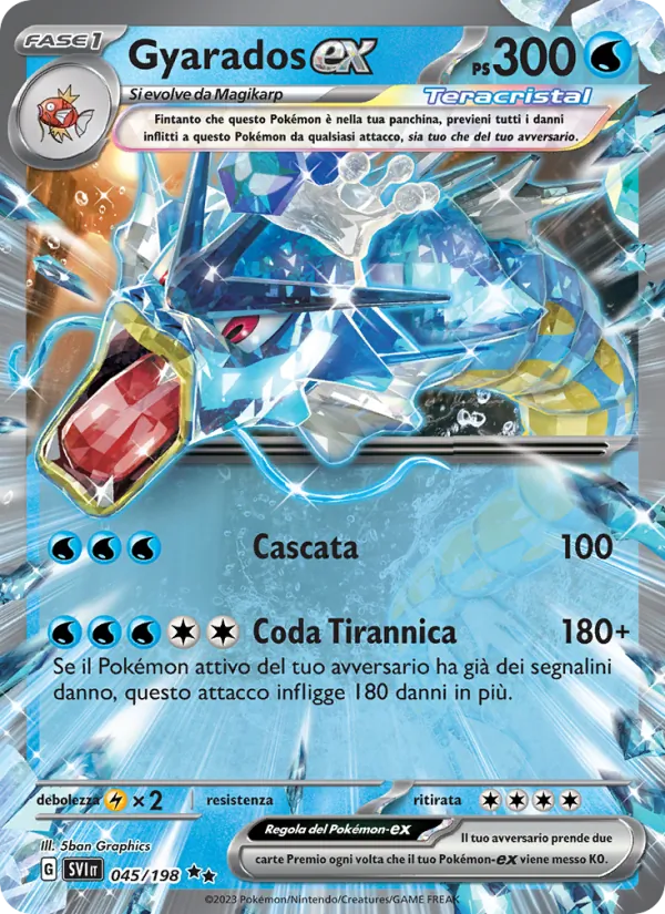 Gyarados-ex – Scarlatto e Violetto 45