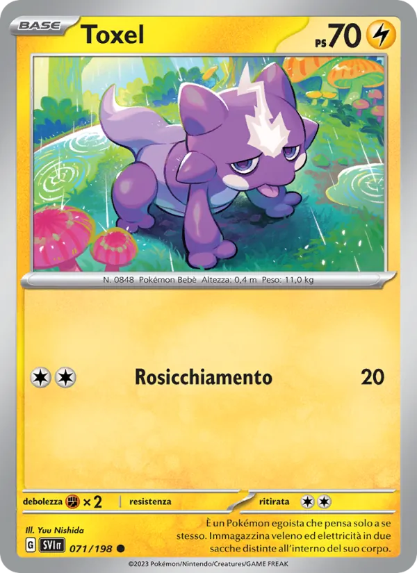 Toxel – Scarlatto e Violetto 71
