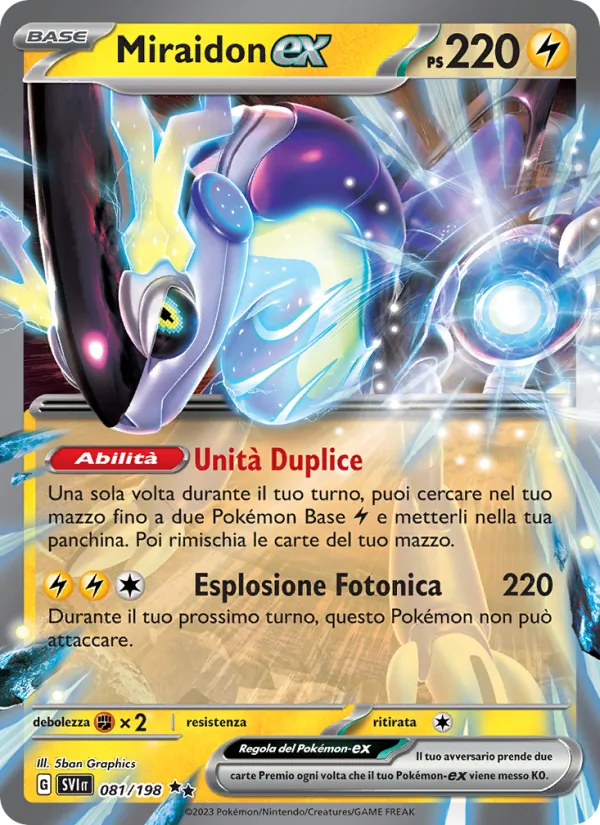 Miraidon-ex – Scarlatto e Violetto 81