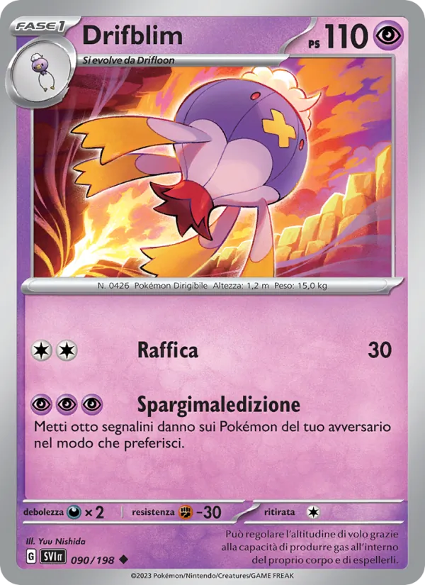 Drifblim – Scarlatto e Violetto 90