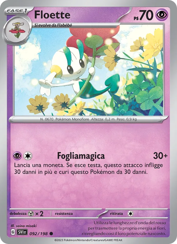 Floette – Scarlatto e Violetto 92