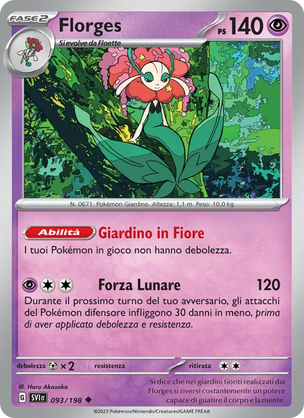Florges – Scarlatto e Violetto 93