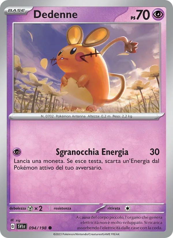 Dedenne – Scarlatto e Violetto 94