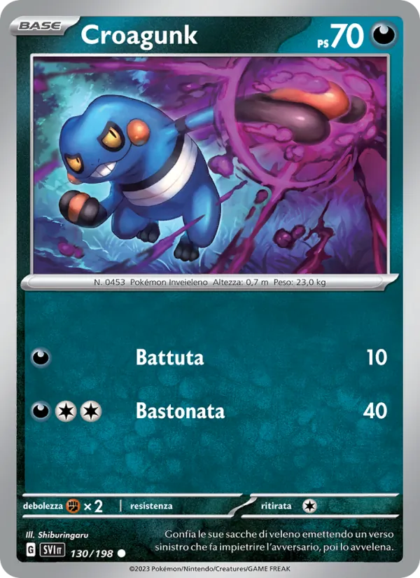 Croagunk – Scarlatto e Violetto 130