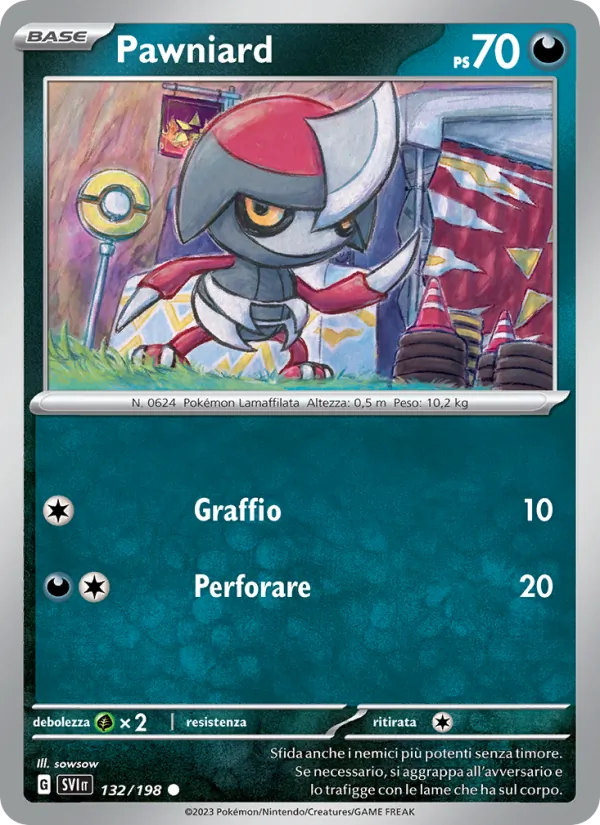 Pawniard – Scarlatto e Violetto 132