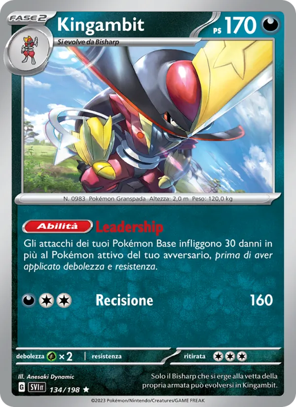 Kingambit – Scarlatto e Violetto 134