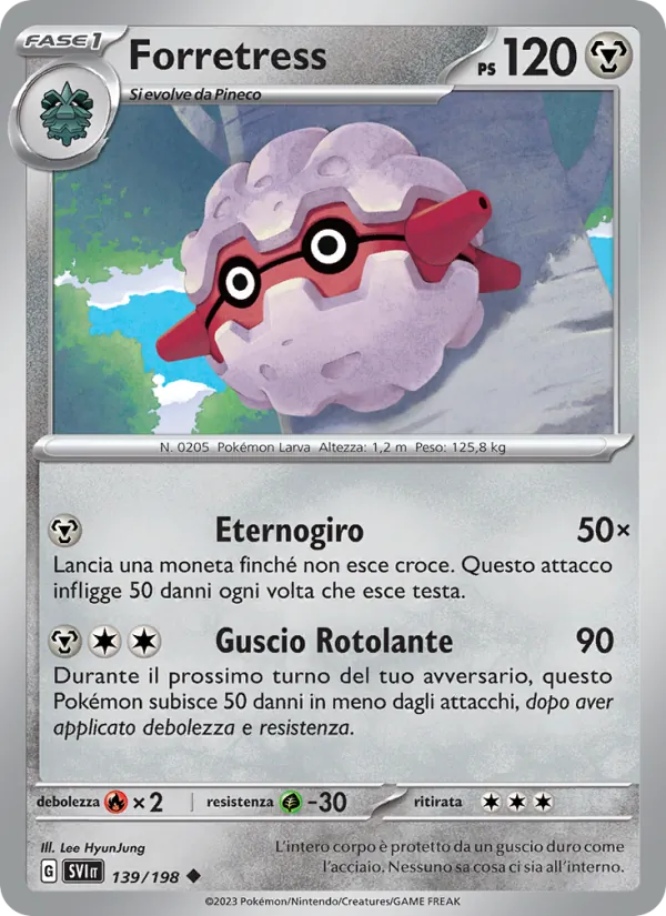 Forretress – Scarlatto e Violetto 139