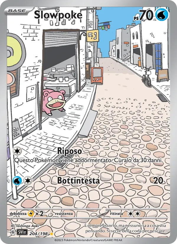 Slowpoke – Scarlatto e Violetto 204