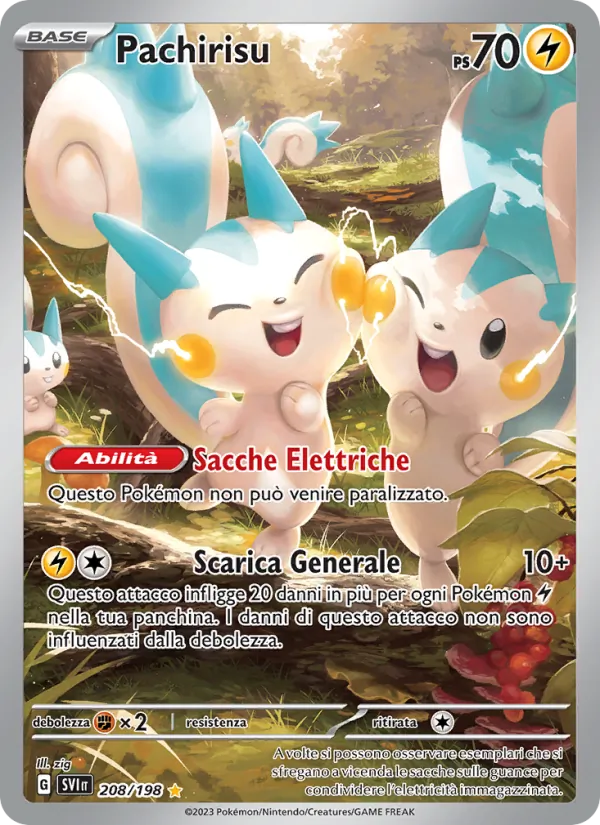 Pachirisu – Scarlatto e Violetto 208