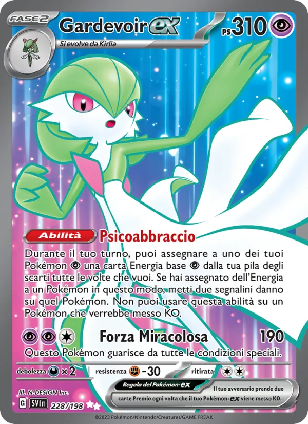 Gardevoir-ex – Scarlatto e Violetto 228