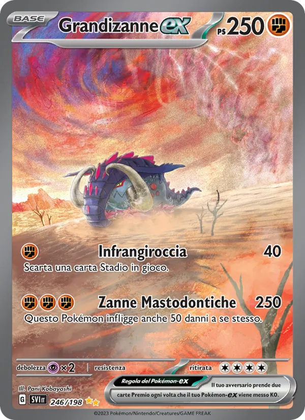 Grandizanne-ex – Scarlatto e Violetto 246