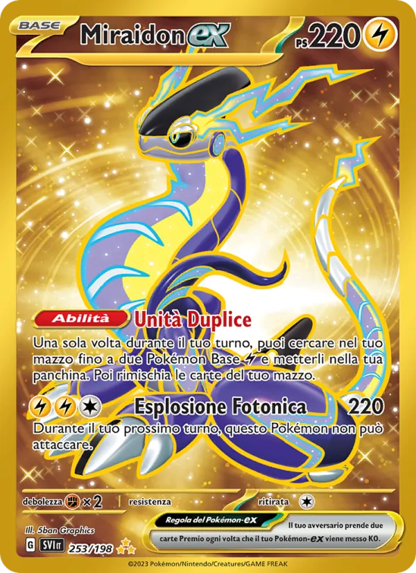 Miraidon-ex – Scarlatto e Violetto 253