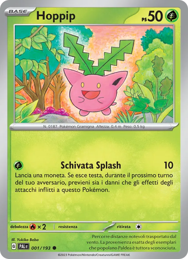 Hoppip – Evoluzioni a Paldea 1