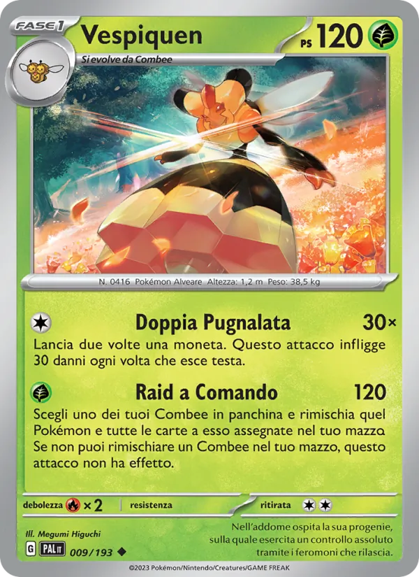 Vespiquen – Evoluzioni a Paldea 9