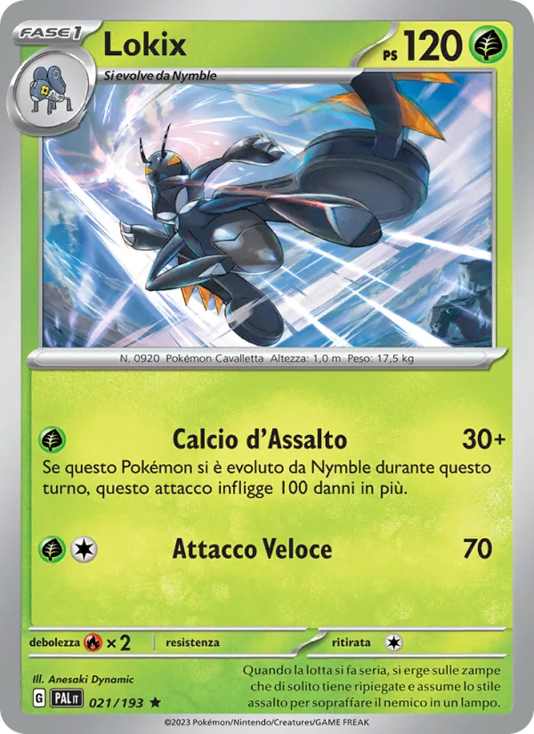 Lokix – Evoluzioni a Paldea 21