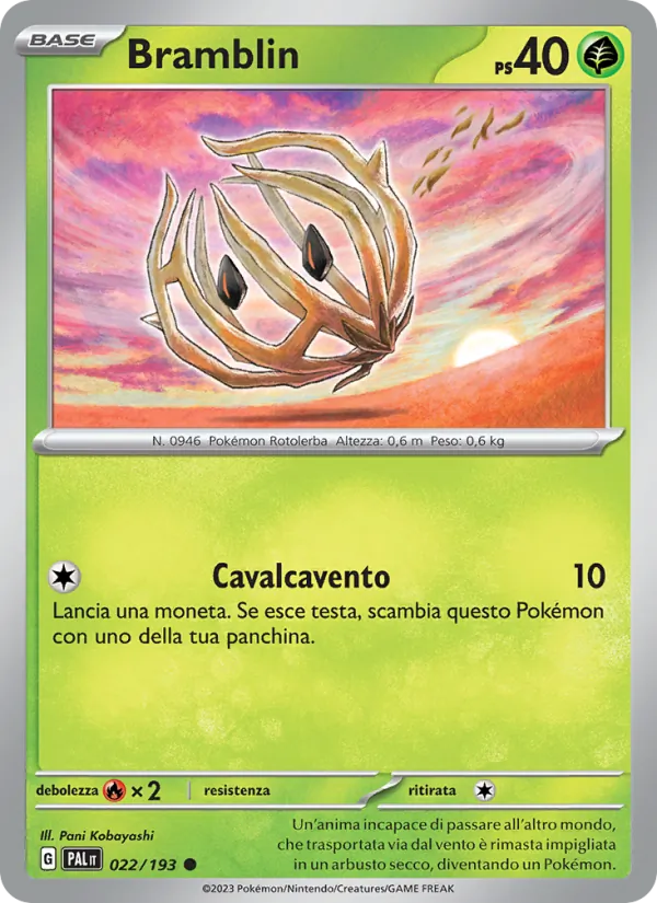 Bramblin – Evoluzioni a Paldea 22
