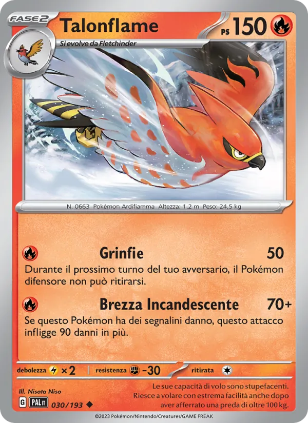 Talonflame – Evoluzioni a Paldea 30