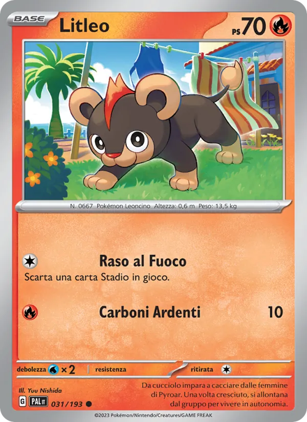 Litleo – Evoluzioni a Paldea 31