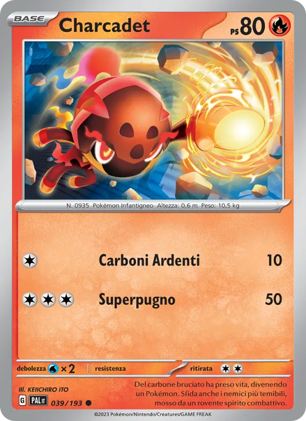Charcadet – Evoluzioni a Paldea 39