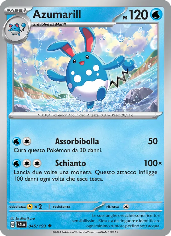 Azumarill – Evoluzioni a Paldea 45