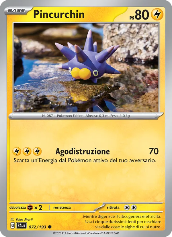 Pincurchin – Evoluzioni a Paldea 72