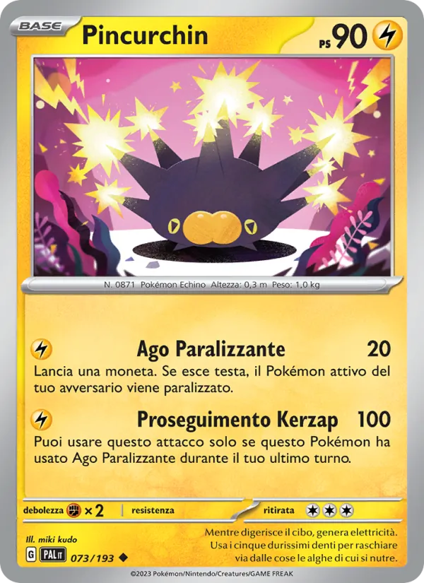 Pincurchin – Evoluzioni a Paldea 73