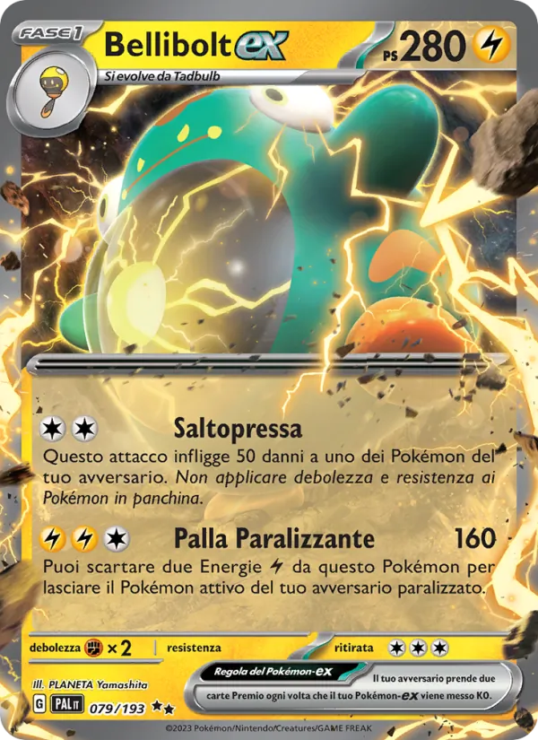 Bellibolt-ex – Evoluzioni a Paldea 79