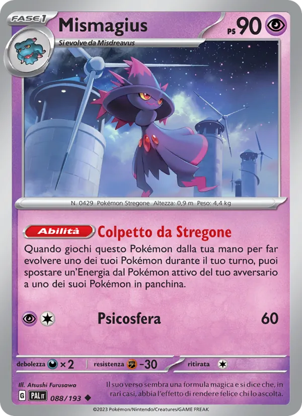 Mismagius – Evoluzioni a Paldea 88