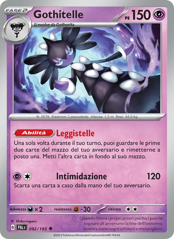 Gothitelle – Evoluzioni a Paldea 92