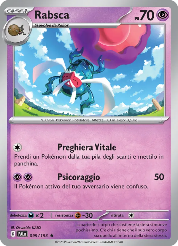 Rabsca – Evoluzioni a Paldea 99