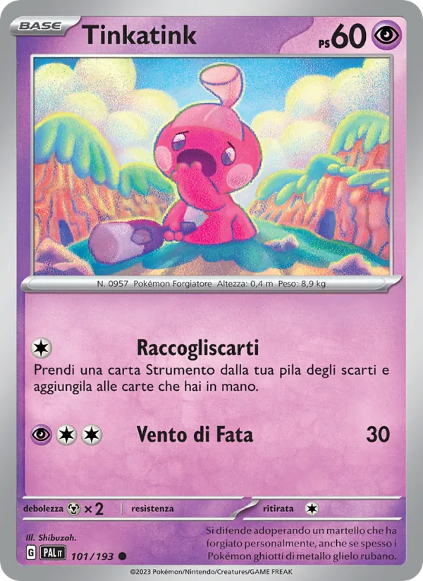 Tinkatink – Evoluzioni a Paldea 101