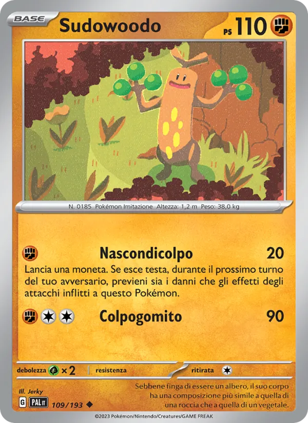 Sudowoodo – Evoluzioni a Paldea 109